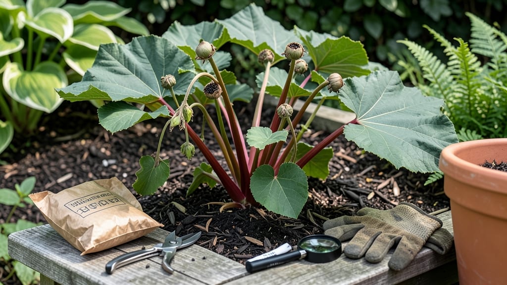 How to Collect Rhubarb Seeds: Patient Gardener’s Guide to Next Season’s Harvest