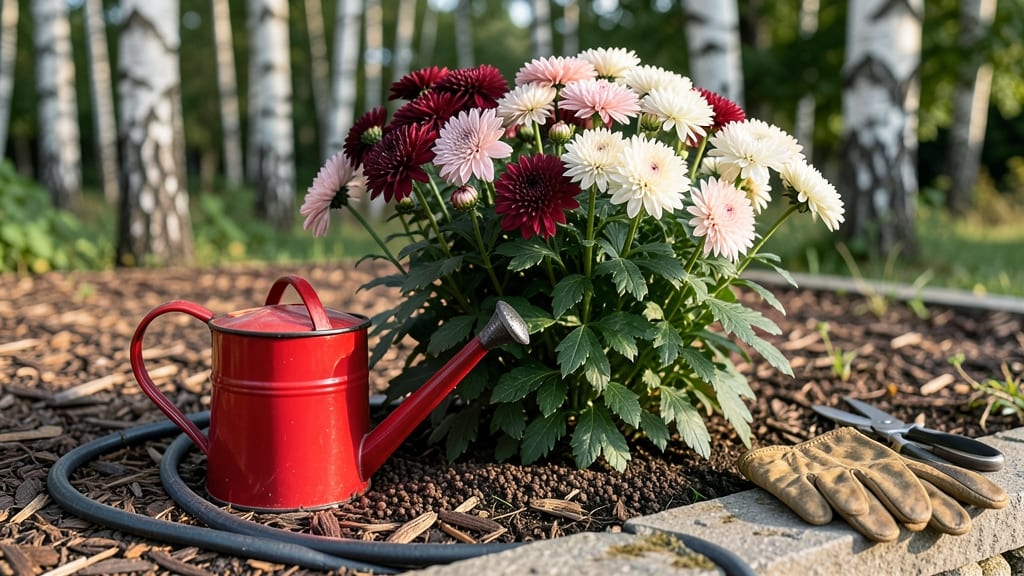 How to Keep Mums: Boiling Water Barrier That Smothers Roots Forever