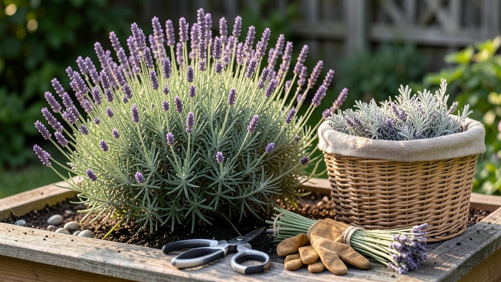 How to Harvest English Lavender: Cut When Buds Tighten, Before Blooms Open