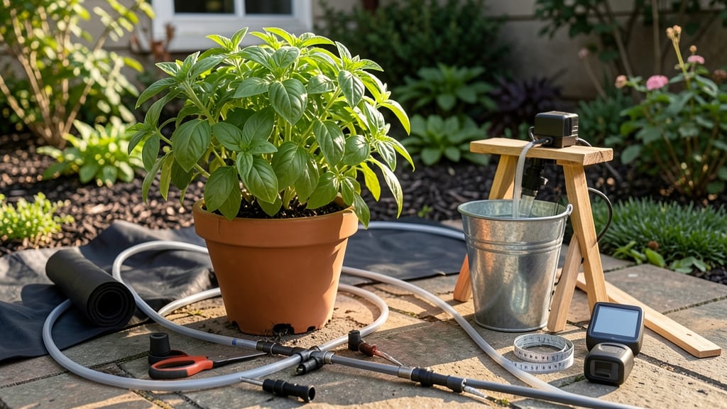 How to Install a Drip Irrigation System for Potted Plants: Space-Saving Setup for Thriving Containers