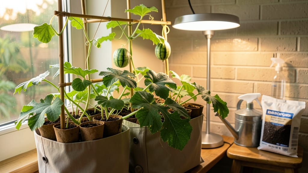 How to Grow Watermelon Inside: Compact Vines for Balcony Sweetness