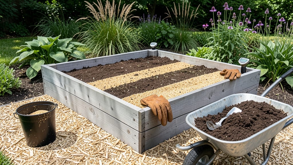 How to Fill a Raised Garden Bed With Soil: Layered Strategy for Root-Friendly Depth