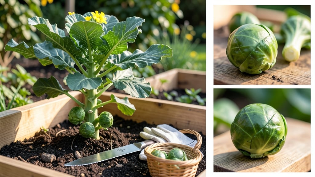 How to Know When Brussel Sprouts Are Ready to Harvest: Bud Size & Color Guide for Peak Flavor