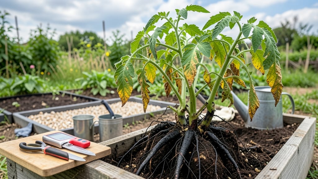How to Fix Root Rot in Outdoor Plants: Boiling Water Barrier That Revives Without Chemicals