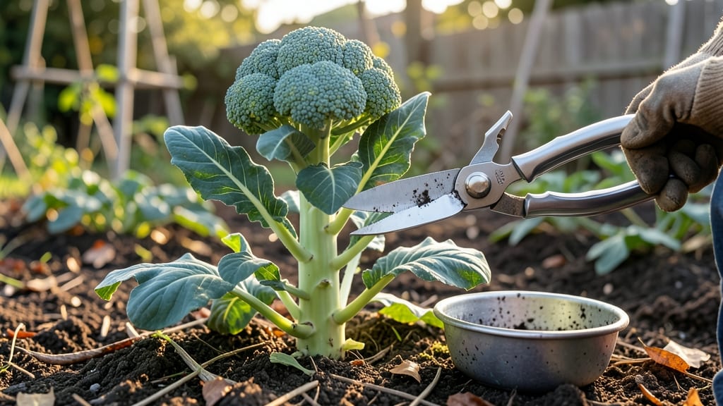How to Cut Broccoli Off the Plant: Stem-End Tricks for Regrowth Magic