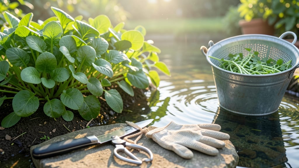 How to Harvest Watercress: When, How Much, and How Long It Lasts Fresh