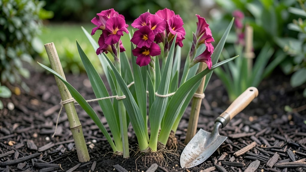 How to Keep Gladiolus Upright: Sturdy Staking Tricks for Towering Blooms