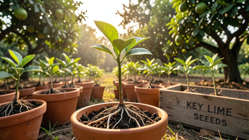 Starting Key Lime Trees from Seeds