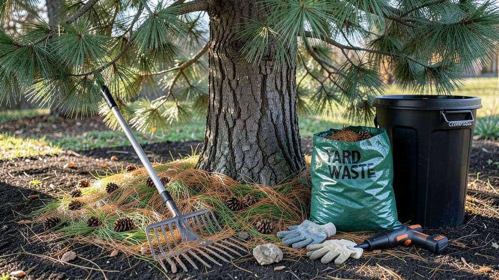 How to Get Rid of Pine Needles in Yard: Boil-and-Pour Technique for Instant Clearance