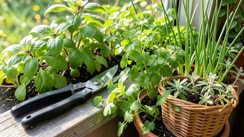 How to Harvest Herbs for Regrowth: Cutting Techniques That Encourage New Growth
