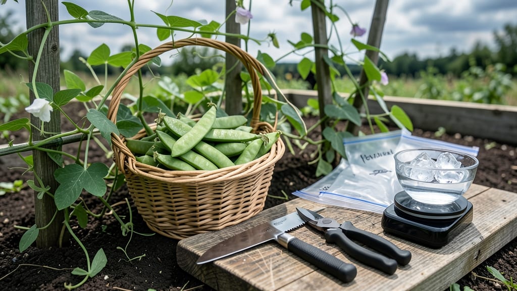 How to Freeze Snow Peas Without Blanching: Crisp-Tender Texture Locked in Minutes