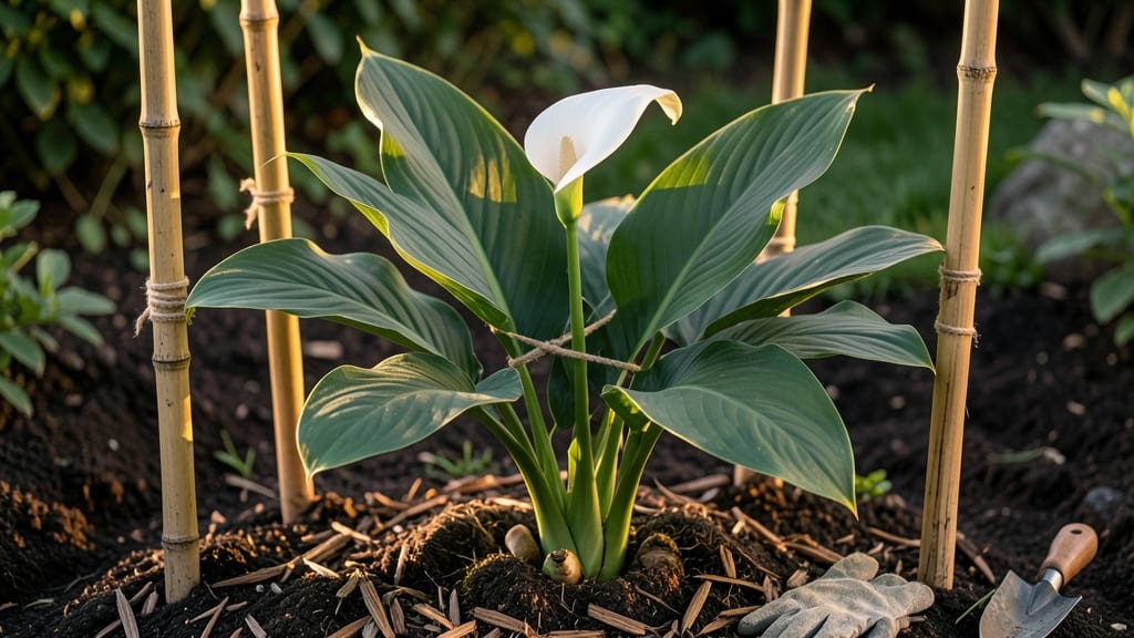 How to Keep Calla Lily from Falling Over: Sturdy Stems and Weighted Tricks