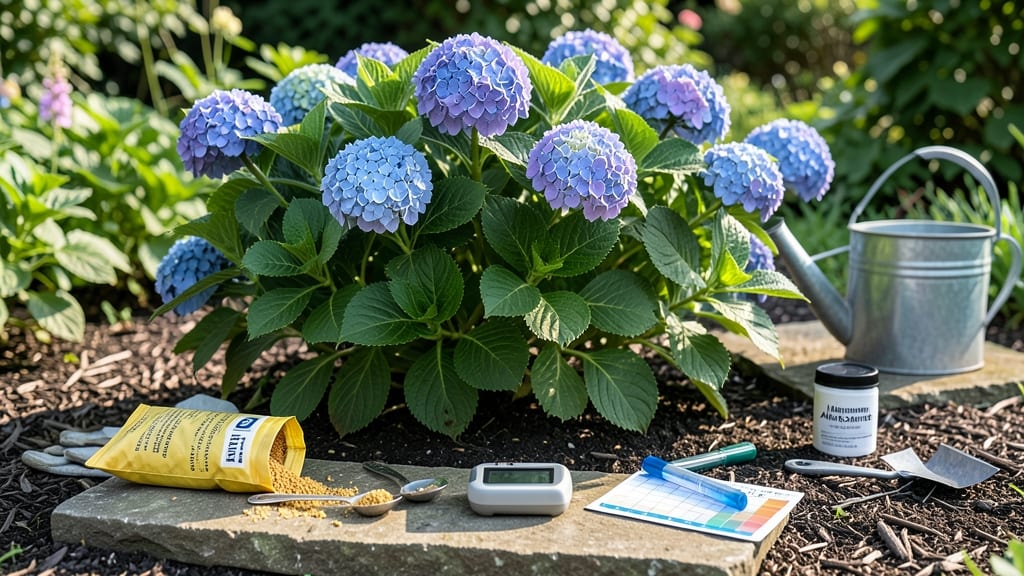 How to Lower PH for Hydrangeas: Soil Science Tricks for Blue Blooms