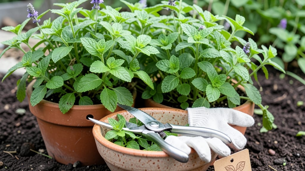How to Harvest Fresh Mint: When Leaves Reach 3-4 Inches for Peak Flavor