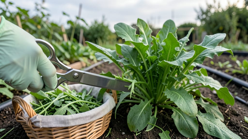 How to Cut Arugula: Leaf-by-Leaf for Maximum Regrowth