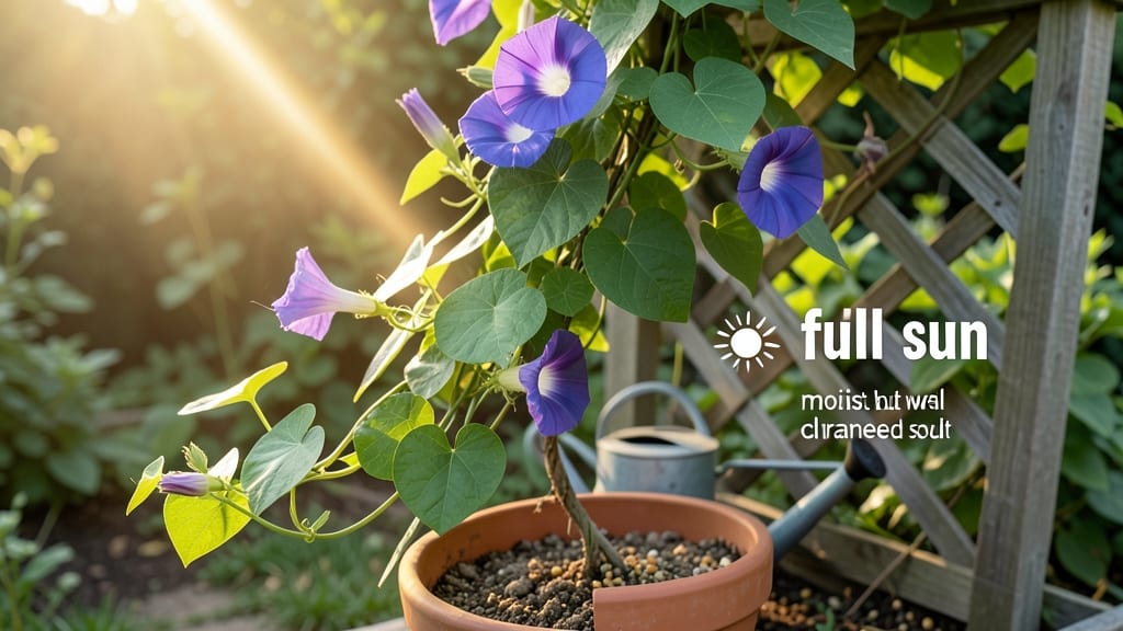 How to Make Morning Glories Bloom: Sunlight-Loving Stems That Climb and Thrive