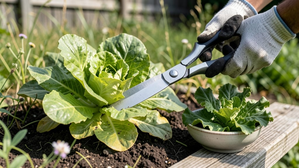 How to Cut Lettuce So It Keeps Growing: Trim Outer Leaves for Continuous Harvests Without Shocking Roots